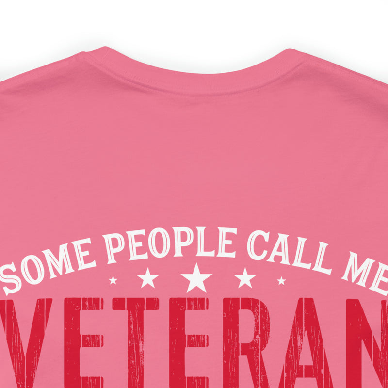 VETERAN: A Proud Title, But Mom is My Greatest Honor - Military Design T-Shirt