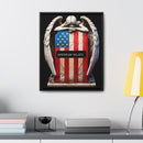 Guardian’s Grief” Framed Canvas