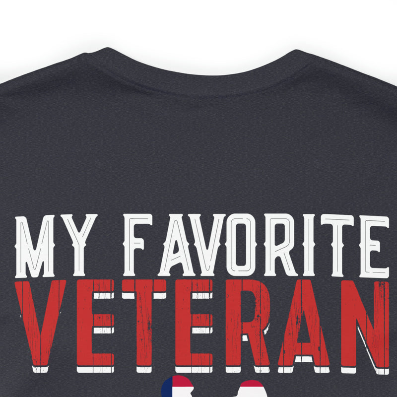 Forever My Hero: Military Design T-Shirt - Honoring My Husband, My Veteran