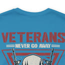 Ever Ready Veterans: Waiting Until Required - Military Design T-Shirt