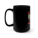 Walked the Walk: 15oz Military Design Black Mug - Commemorate the Journey of a U.S. Veteran!