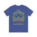Timeless Commitment: Military Design T-Shirt - 'I'm a Veteran - My Oath of Enlistment Has No Expiration Date