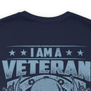 Eternal Oath: Military Design T-Shirt - 'I Am a Veteran - My Oath of Enlistment Has No Expiration Date