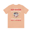 Bold and Unapologetic: Military Design T-Shirt - 'I Am a Grumpy Navy Veteran - My Oath of Enlistment Has No Expiration Date - Proudly Sarcasm-Driven