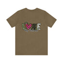 Love My Veteran: Military Design T-Shirt - A Heartfelt Tribute to Service and Sacrifice