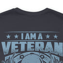 Eternal Oath: Military Design T-Shirt - 'I Am a Veteran - My Oath of Enlistment Has No Expiration Date