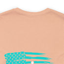 Silent Battles: Unveiling the Unseen, PTSD Awareness Cotton T-Shirt