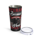 Heroes Among Us Tumbler: 20oz Military Design Honoring Veterans, Because Americans Need Heroes Too