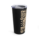 Honoring Heroes: 20oz Military Design Tumbler for Brave Soldiers and Sailors