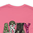 Army Dad: Military Design T-Shirt for Proud Fathers!