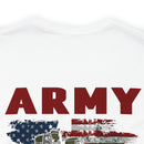 Noble Defenders: Military Design T-Shirt Celebrating the Army's Honor and Bravery
