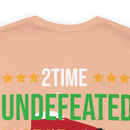 2Time Undefeated World War Champs Military T-Shirt: Showcase Your Victory