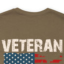 United States Army Veteran: Military Design T-Shirt Honoring Service and Sacrifice