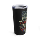 America of the House - 20oz Military Design Tumbler: Symbol of Freedom and Unity!