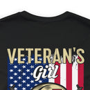 Veteran's Girl: Keep Back 200 Feet - Military Design T-Shirt with Attitude and Pride