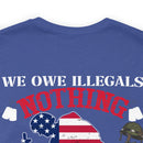 Honoring Our Veterans: Military Design T-Shirt - We Owe Them Everything