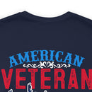 USA-Made Valor: Military Design T-Shirt - American Veteran, Serving with Honor