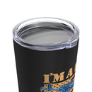 Triple Honor: 20oz Military Design Tumbler - Proud Dad, Grandpa, and Vietnam Veteran