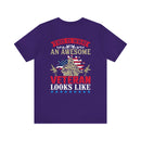 This is What an Awesome Veteran Looks Like: Military Design T-Shirt Celebrating Courage and Dedication