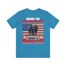 Remembering Sacrifice, Honoring Service: Military T-Shirt with Inspiring Design
