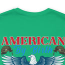 Patriotism Personified: Military Design T-Shirt - American by Birth, Veteran by Choice