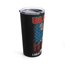 Forever Grateful: Commemorate Your Beloved Veteran with our 20oz Military Design Tumbler