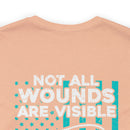 Not All Wounds Are Visible: PTSD T-Shirt T-Shirt Unveiling Hidden Battles