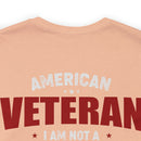 American Veteran: Walking Beside Heroes T-Shirt with Military Design - Honoring the Few
