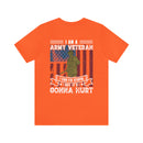 Veteran's Wit and Skill: Military T-Shirt - 'I Am an Army Veteran, I Can Fix Stupid But It's Gonna Hurt