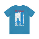 Proudly Representing: Veteran of the United States Air Force Military Design T-Shirt
