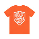 Heartfelt Heroes: Military Design T-Shirt - Honoring Veterans on Their Special Day!