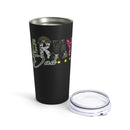 Army Dad 20oz Military Design Tumbler - Black Background
