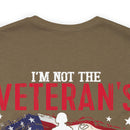 Empowered Veteran T-Shirt: Not the Veteran's Wife, I Am the Veteran