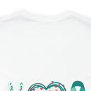 Peace Love Cure: PTSD Awareness Soft Cotton T-Shirt with Quality Print Design