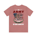 Noble Defenders: Military Design T-Shirt Celebrating the Army's Honor and Bravery