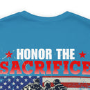 Remembering Sacrifice, Honoring Service: Military T-Shirt with Inspiring Design