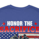 Remembering Sacrifice, Honoring Service: Military T-Shirt with Inspiring Design
