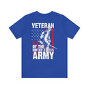United States Army Veteran: Proudly Served - Military Design T-Shirt