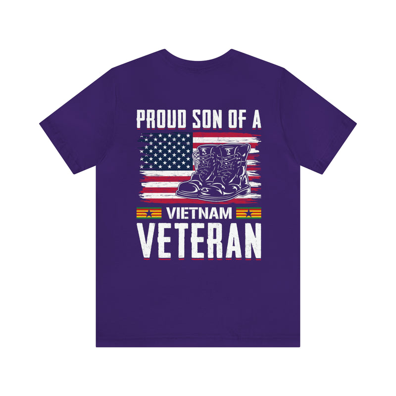 Proud Legacy: Son of a Vietnam Veteran Military Design T-Shirt