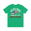 Home of the Brave: This Land of the Free Military Design T-Shirt