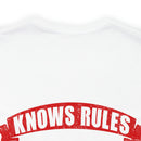 Beginners Know Rules, Veterans Know Exceptions Military Design T-Shirt