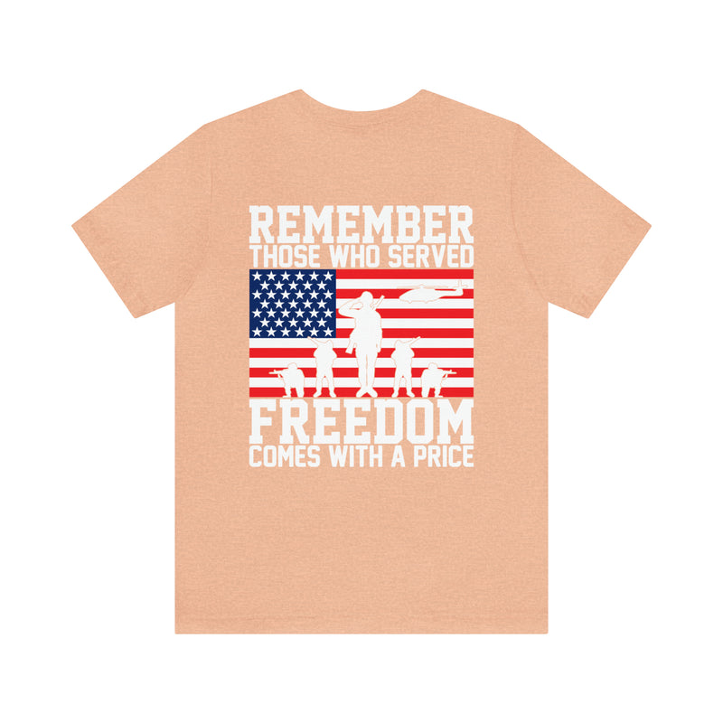 Honoring the Sacrifice: Military Design T-Shirt Celebrating Service and Freedom