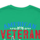 USA-Made Valor: Military Design T-Shirt - American Veteran, Serving with Honor