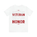 American Veteran: Made in USA, Served with Honor - Military Design T-Shirt for True Patriots
