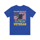 Vietnam Veteran Tribute: 'I Walked The Line' Military Design T-Shirt