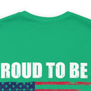 Pride in Unity: 'Proud to be a Military Family' Military Design T-Shirt