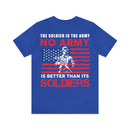 The Heart of the Army: Military Design T-Shirt - Soldiers Make the Army, Army Makes the Difference