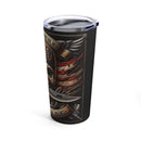 Guardian’s Creed Skull & Flag Emblem Tumbler - 20oz