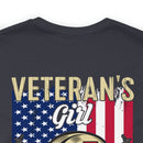 Veteran's Girl: Keep Back 200 Feet - Military Design T-Shirt with Attitude and Pride