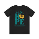 Radiating Hope: PTSD Design T-Shirt Spreading Awareness and Encouragement